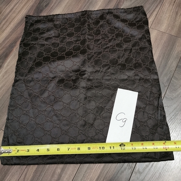 GUCCI logo sheen dustbag - Picture 5 of 5